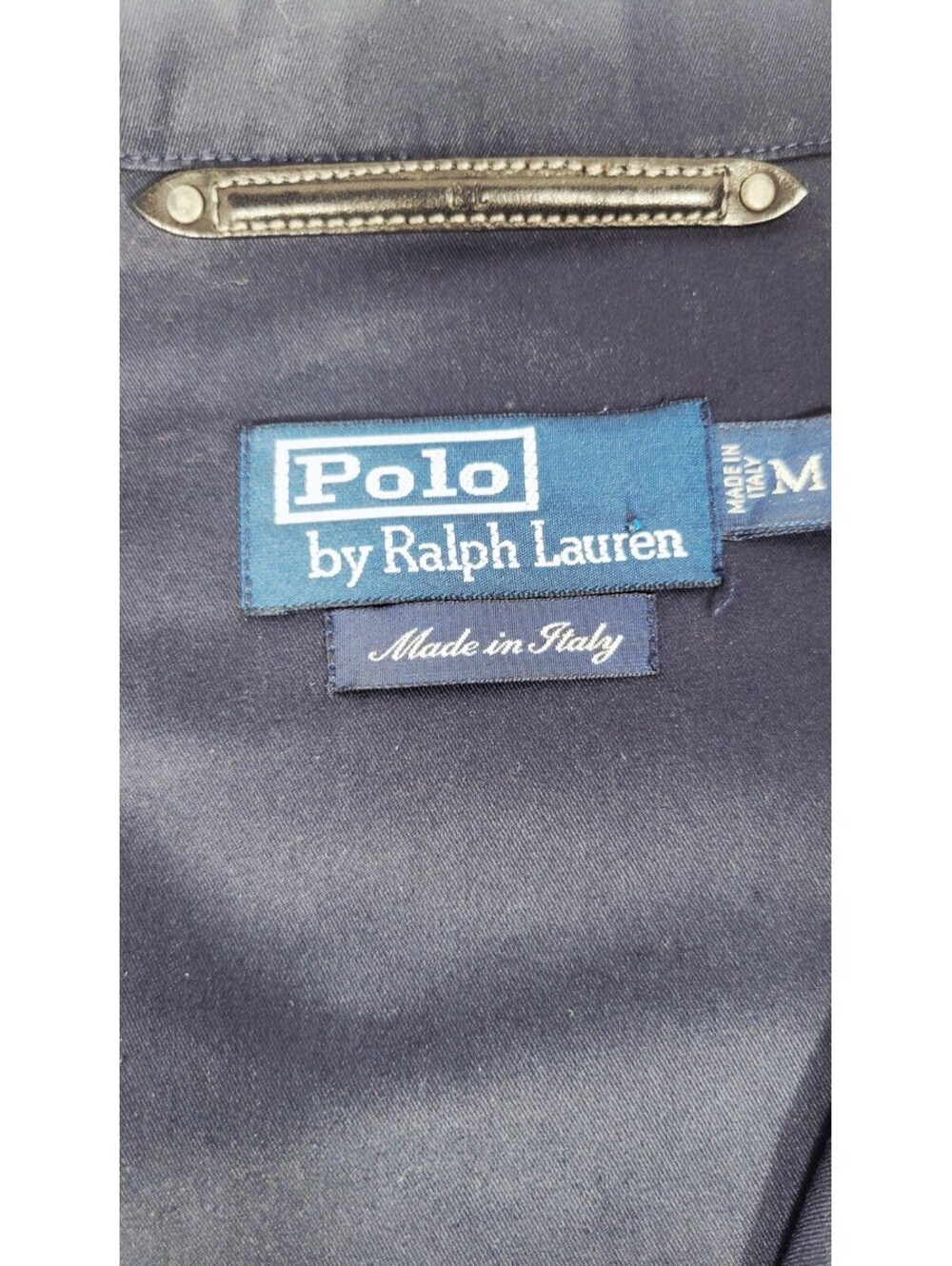 Vintage 80s 90s Polo by Ralph Lauren Harrington Jacket Mens M Made in Italy